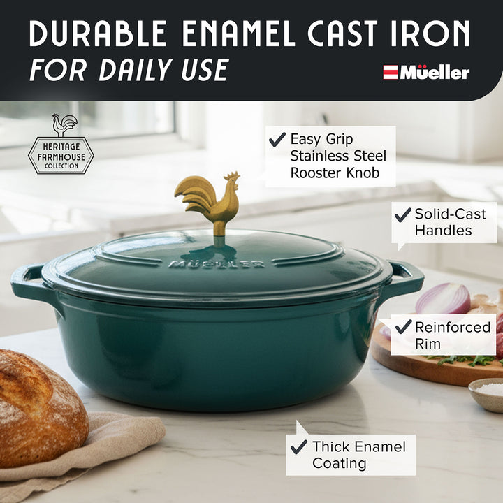 Dutch Ovens - Oval 5.5QT