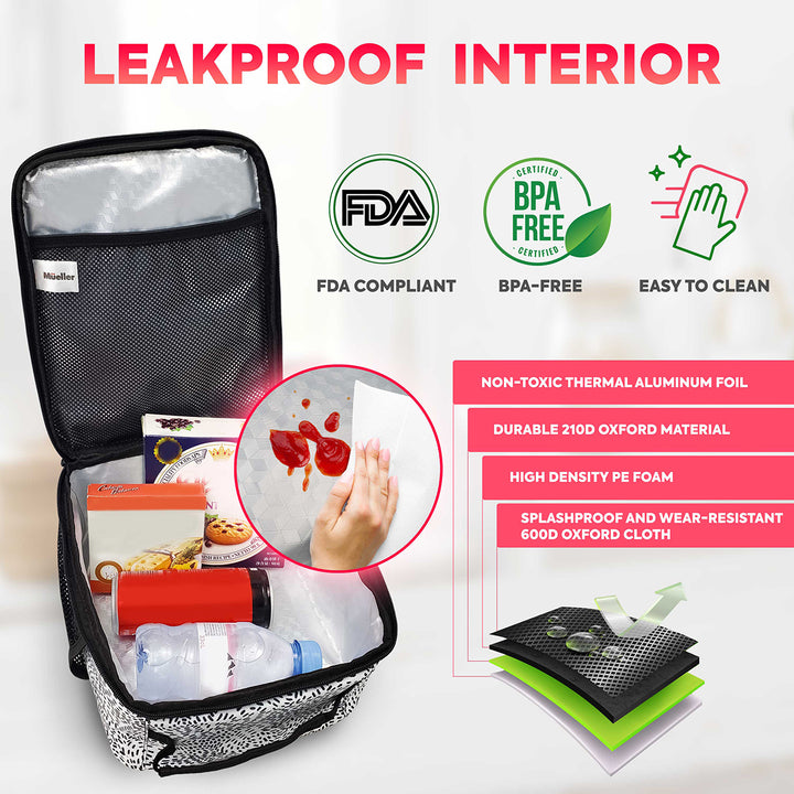Ultra-Insulated Leakproof Lunch Bag