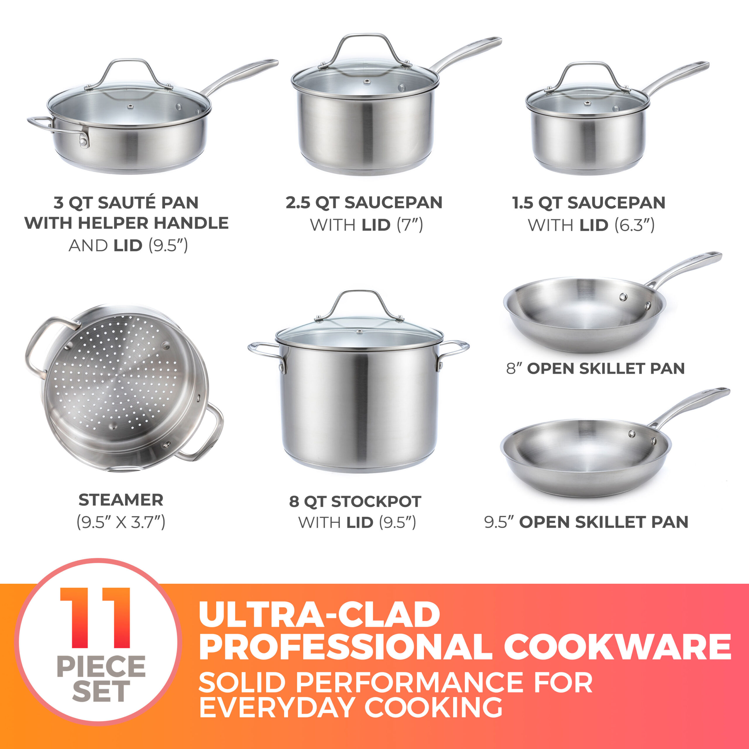 04-Ultra-Clad-Pro-Stainless-Steel-Cookware-Set-11-pcs-NEW