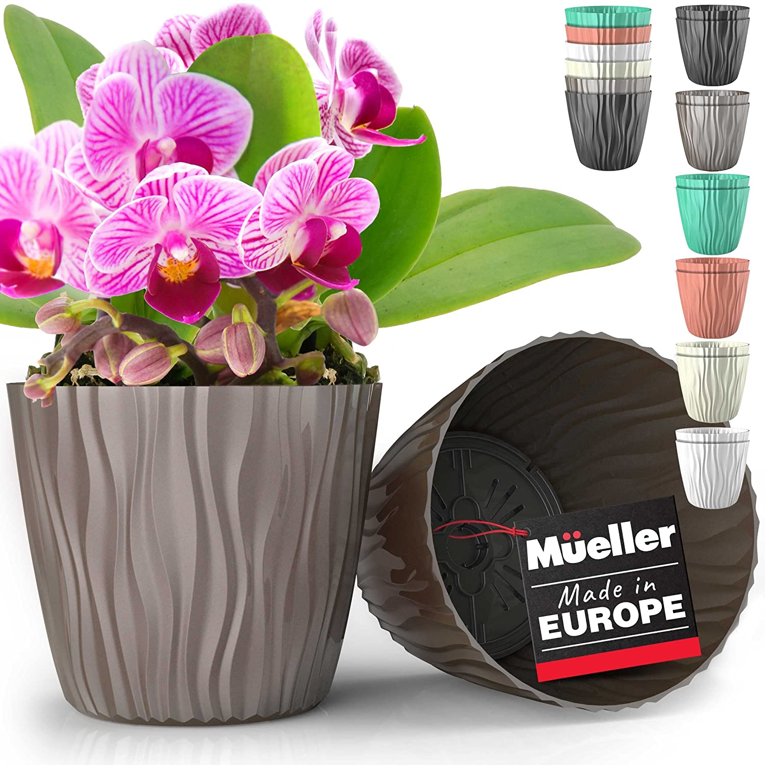 muellerhome_Decorative-Plant-and-Flower-Pots-Small-2-Piece-Mocca-Set