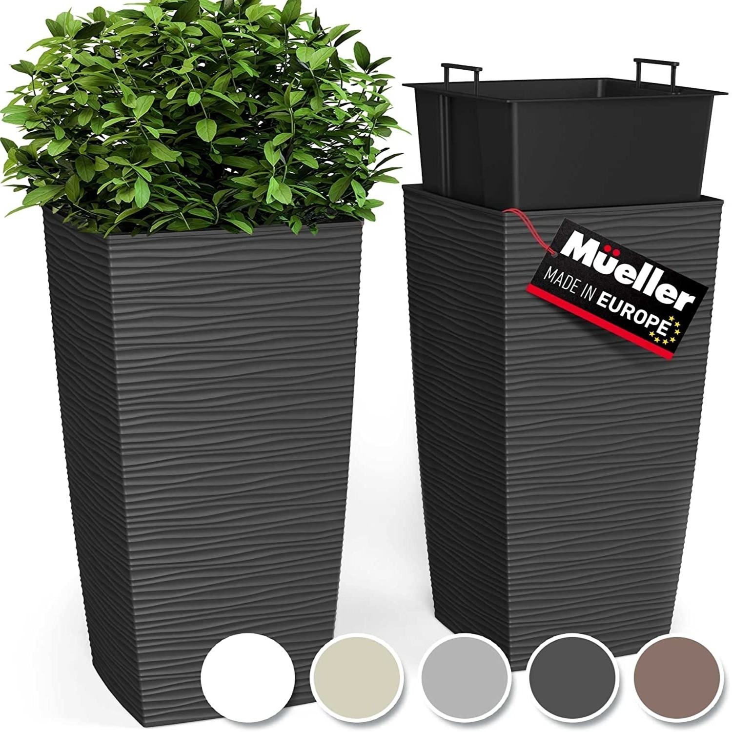 muellerhome_EverGreen-3.4-Gallon-Planters-Duo-Set-Dark-Gray