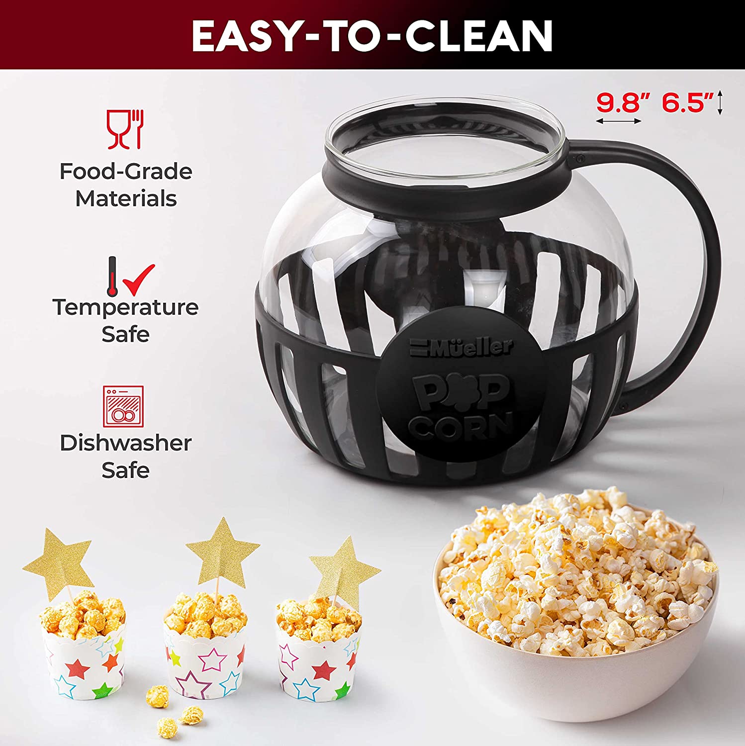 muellerhome_Premium Microwave Popcorn Popper – Black5