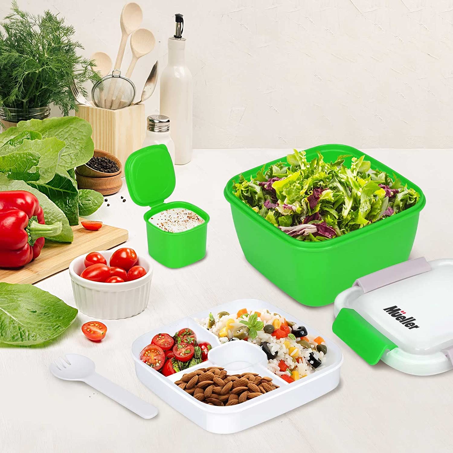 muellerhome_Salad-Container-with-3-Compartments- Green-5