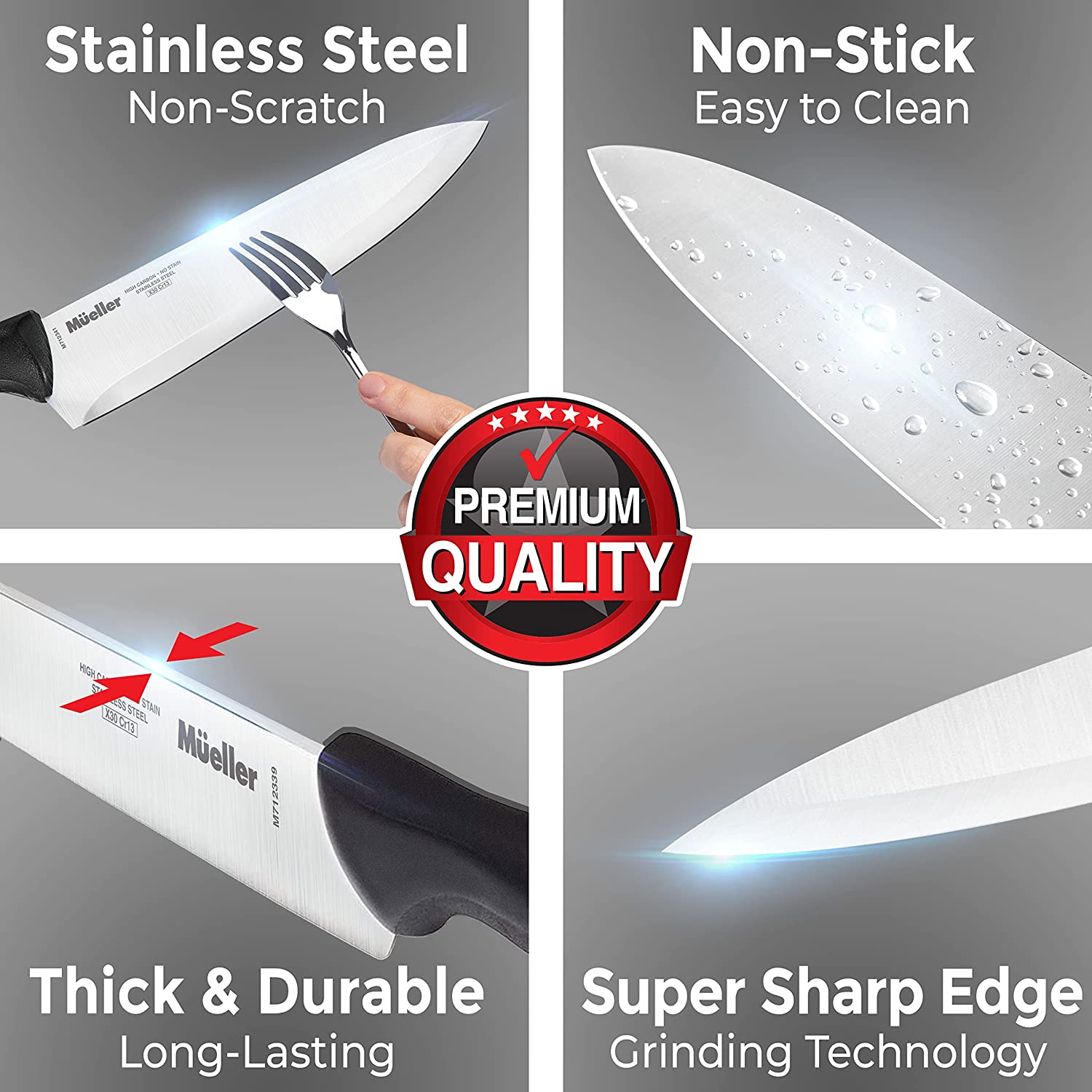 Stainless Steel Chef's Knife 