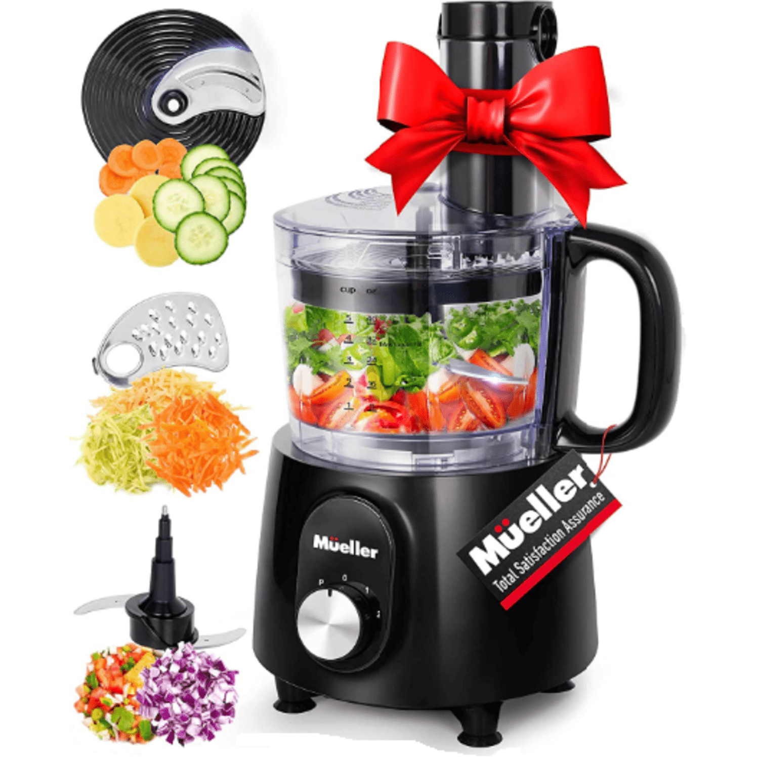 UltraPrep Food Processor 8 Cup Black muellerhome us