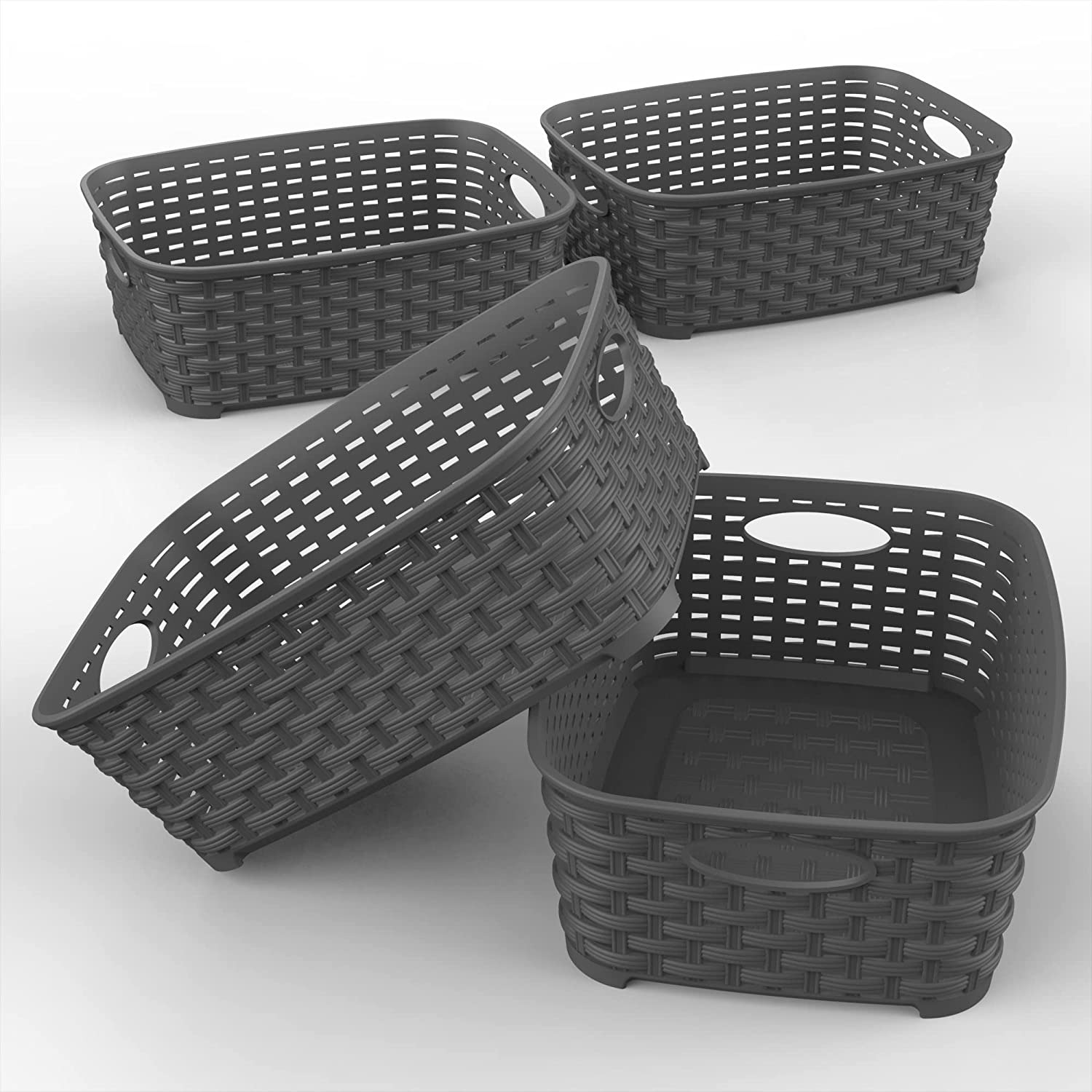 muellerhome_Stackable Storage Baskets – Dark Grey5