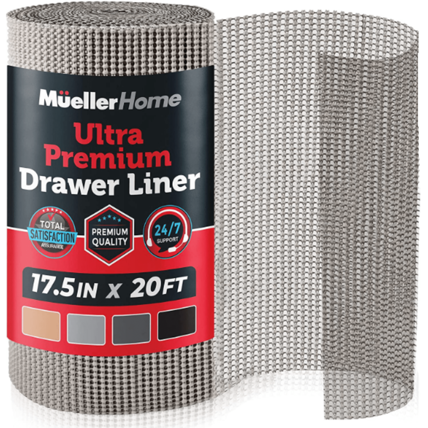 muellerhome_Ultra-Premium-Drawer-Liner-17.5in-x-20ft-LightGray
